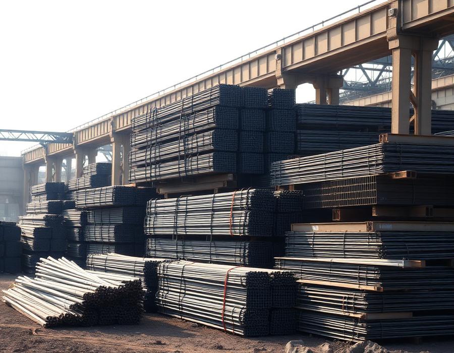 Steel supplied by Arafa Building Materials